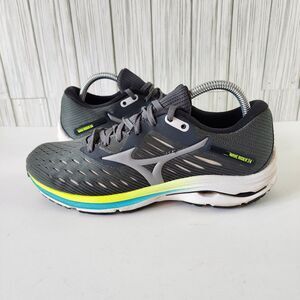 Women's Mizuno Wave Rider 24 Castlerock Phantom Running Shoes Size 9.5